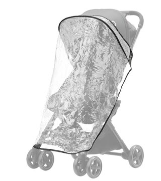 Parapioggia Per Passeggino Ranvo Universale – Copertura Impermeabile In PVC Trasparente Con Finestra A Cerniera – Antipolvere, Pieghevole, Per Carrozzine Piccole E Medie