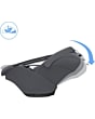 MCBS114184411166005_F3_2026_maxicosi_stroller_zeroGtravelsystem_coralslidepro_grey_moongraphite_fulllieflatposition_side